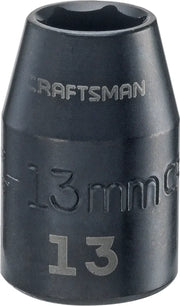 View of CRAFTSMAN Sockets: Impact on white background